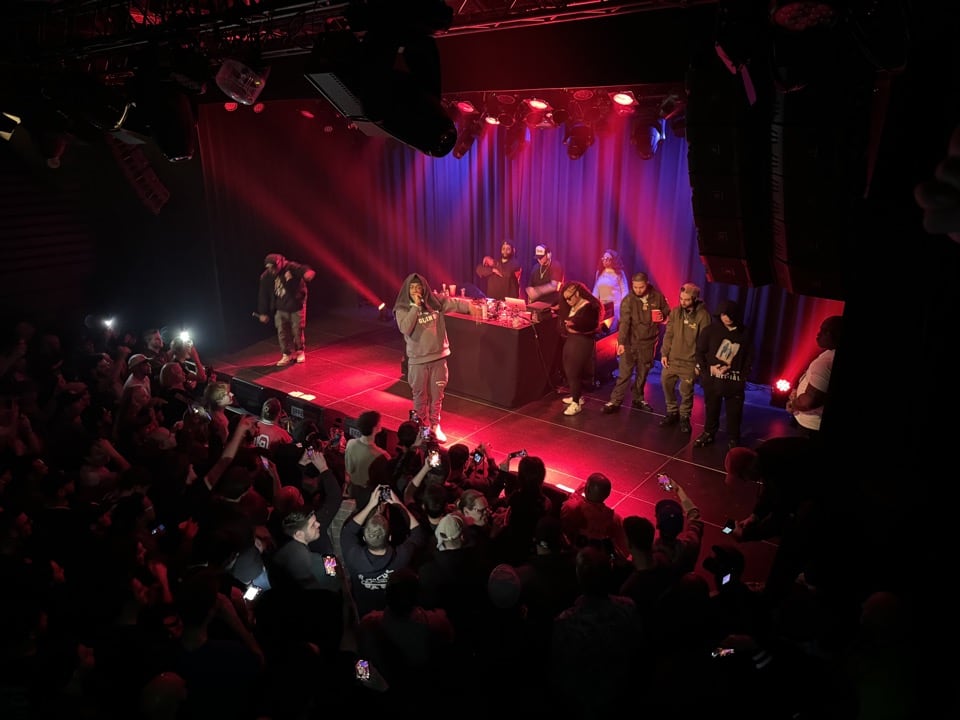 Conway the Machine performing live on stage