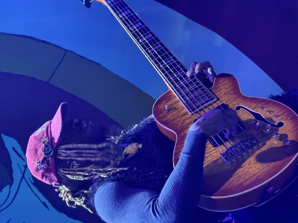 Thundercat performing in Paradiso, Amsterdam